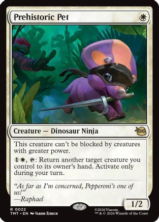 Prehistoric Pet [Teenage Mutant Ninja Turtles]-1