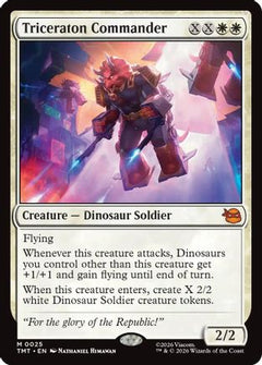 Triceraton Commander (TMT-025) - Teenage Mutant Ninja Turtles Foil-1