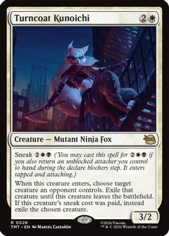 Turncoat Kunoichi (TMT-026) - Teenage Mutant Ninja Turtles Foil-1