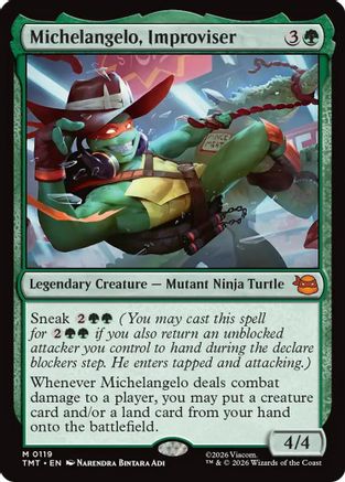 Michelangelo, Improviser [Teenage Mutant Ninja Turtles]-1