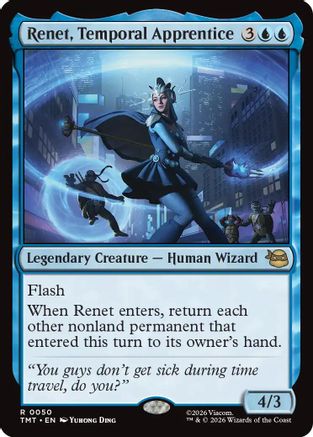 Renet, Temporal Apprentice (TMT-050) - Teenage Mutant Ninja Turtles-1