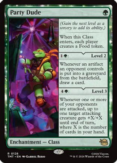 Party Dude (TMT-128) - Teenage Mutant Ninja Turtles Foil-1