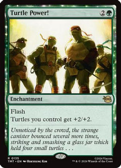 Turtle Power! (TMT-135) - Teenage Mutant Ninja Turtles Foil-1
