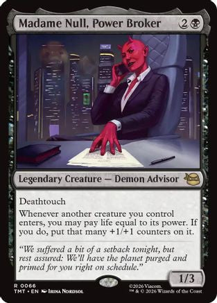 Madame Null, Power Broker [Teenage Mutant Ninja Turtles]-1