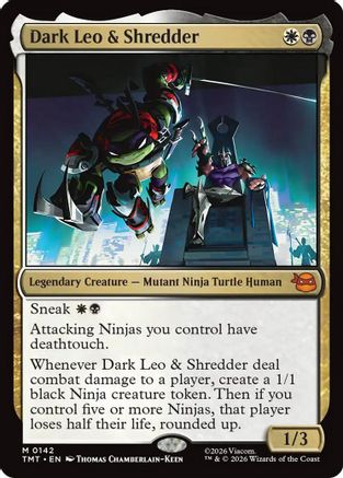 Dark Leo & Shredder (TMT-142) - Teenage Mutant Ninja Turtles-1
