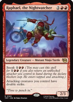 Raphael, the Nightwatcher (TMT-103) - Teenage Mutant Ninja Turtles Foil-1