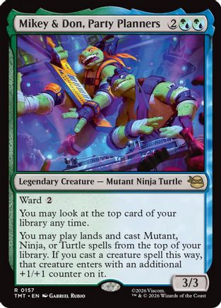 Mikey & Don, Party Planners [Teenage Mutant Ninja Turtles]-1