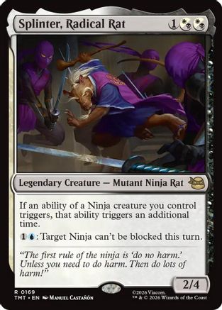 Splinter, Radical Rat [Teenage Mutant Ninja Turtles]-1