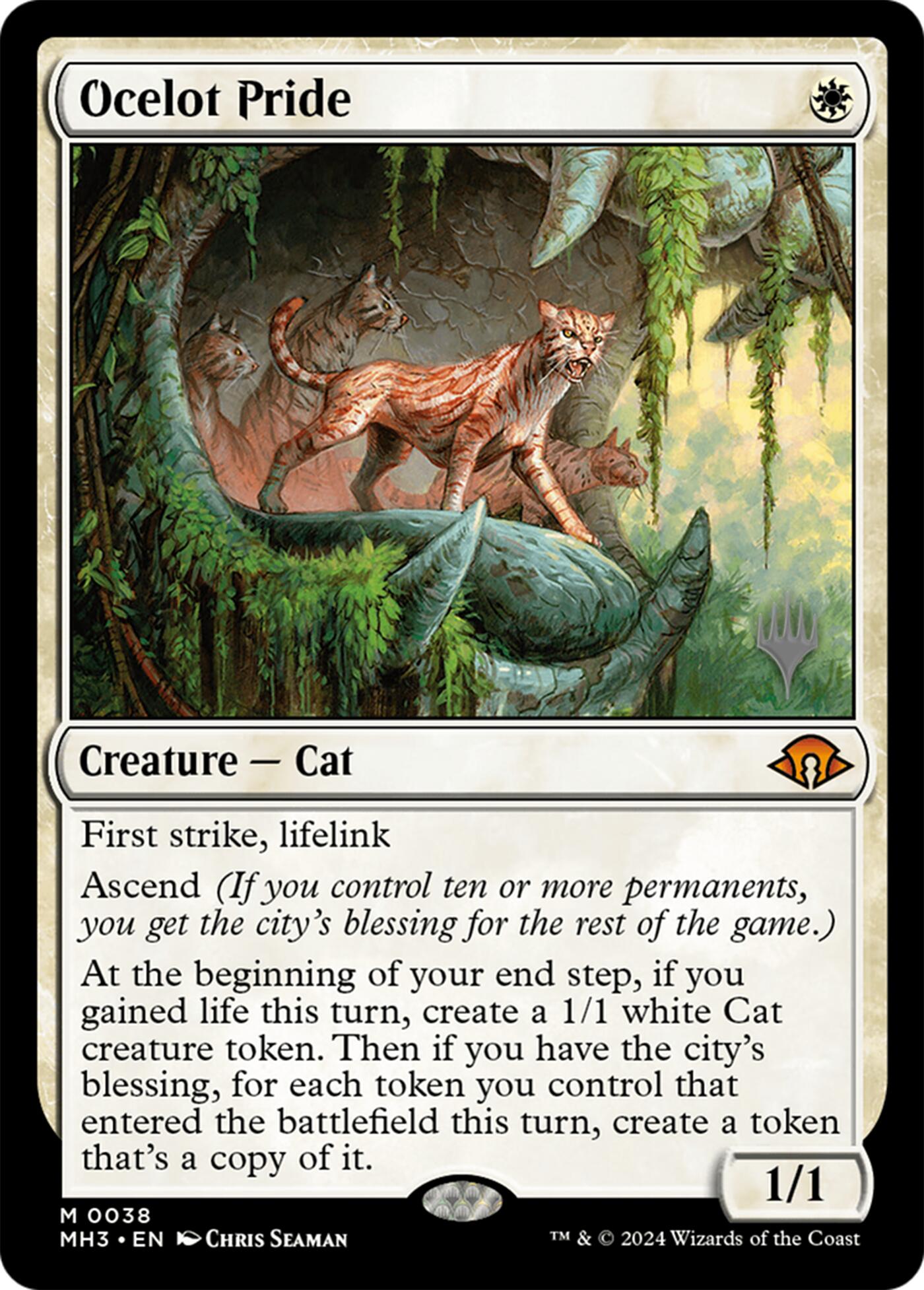 Ocelot Pride [Lorwyn Eclipsed Promos]-1