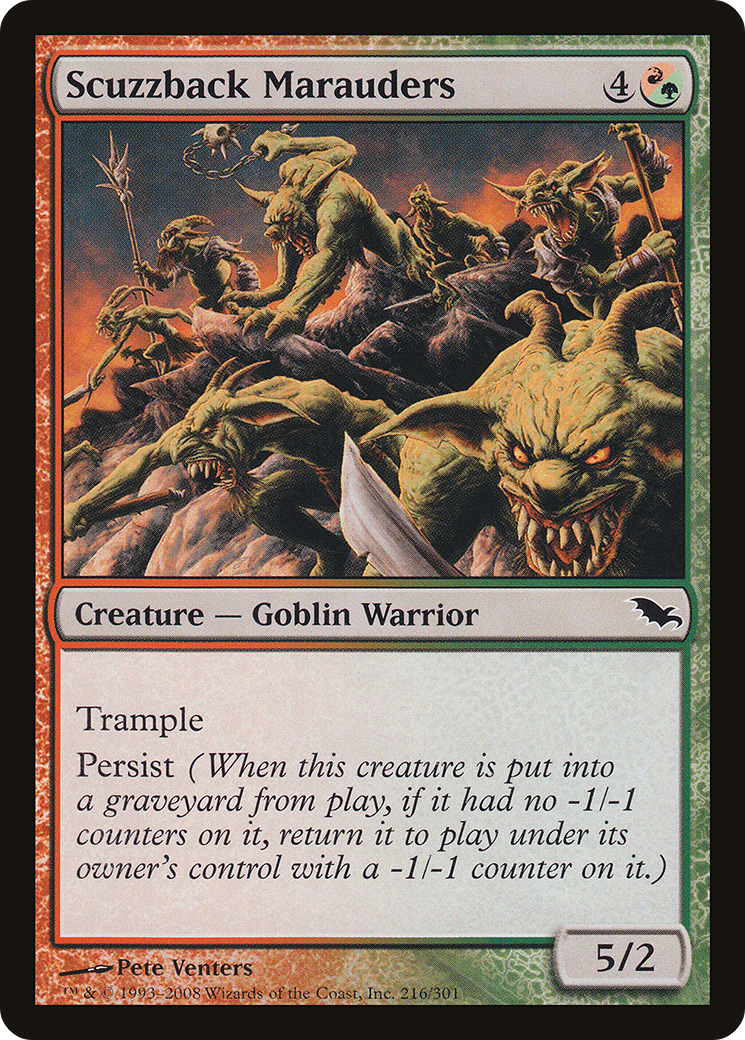 Scuzzback Marauders [Shadowmoor]-1