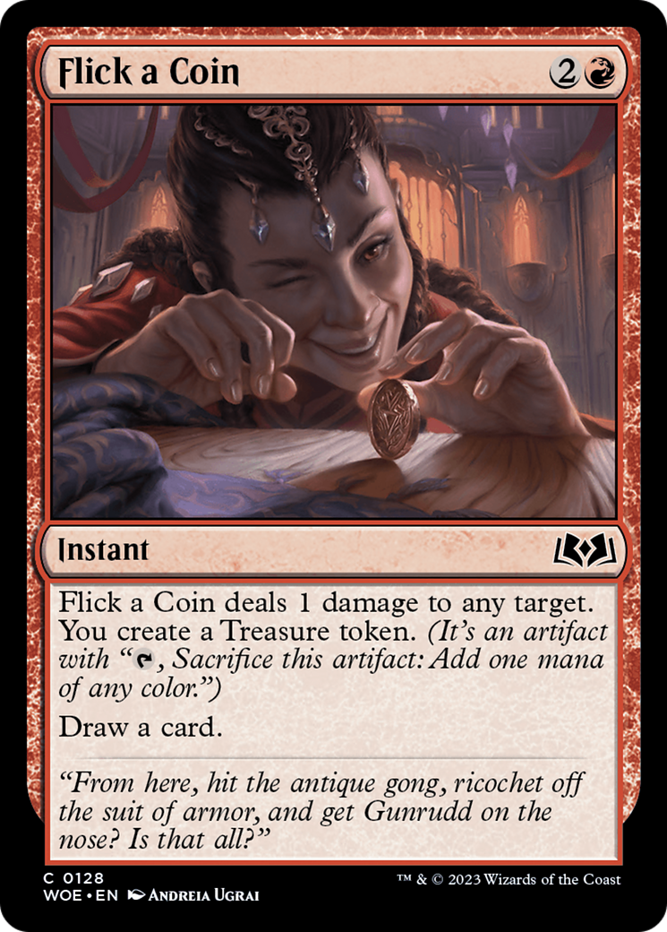 Flick a Coin [Wilds of Eldraine]-1