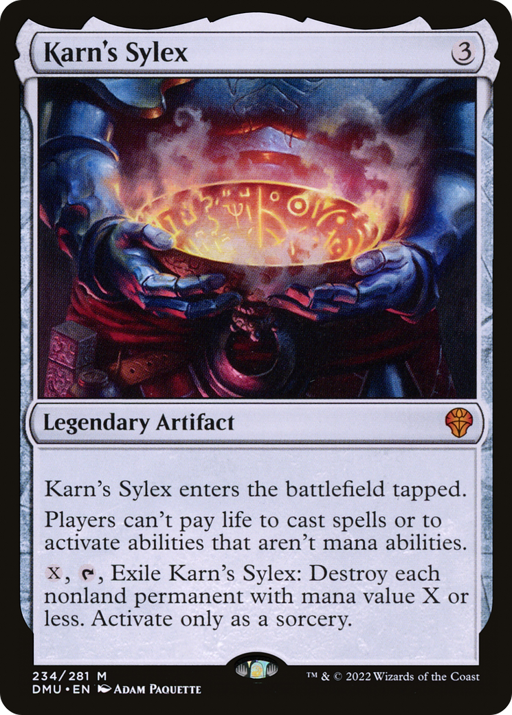 Karn's Sylex [Dominaria United]-1