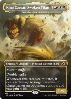Snapdax, Apex of the Hunt - King Caesar, Awoken Titan (Godzilla Series) [Ikoria: Lair of Behemoths]-1