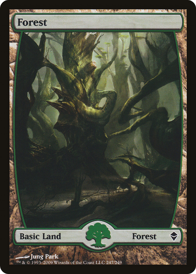 Forest (247) [Zendikar]-1