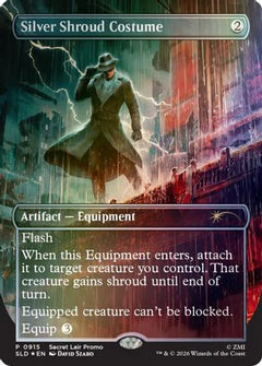 Silver Shroud Costume (SLD-915) - Secret Lair Drop Series Foil-1