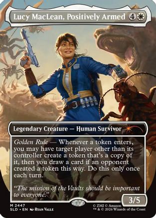 Lucy MacLean, Positively Armed (SLD-2447) - Secret Lair Drop Series-1
