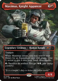 Maximus, Knight Apparent (SLD-2449) - Secret Lair Drop Series Foil-1