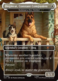 Dogmeat, Constant Companion - Yoshimaru, Ever Faithful (SLD-2463) - Secret Lair Drop Series Foil-1