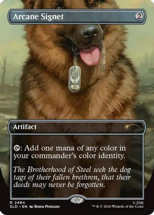 Arcane Signet (2464) (SLD-2464) - Secret Lair Drop Series Foil-1