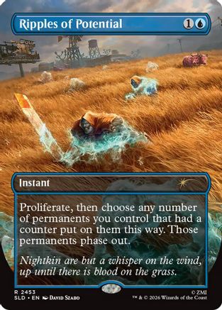 Ripples of Potential (SLD-2453) - Secret Lair Drop Series Foil-1