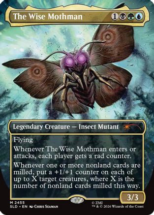 The Wise Mothman (SLD-2455) - Secret Lair Drop Series-1