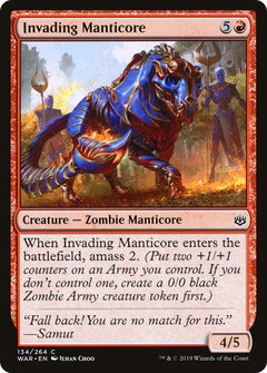 Invading Manticore [War of the Spark]-1