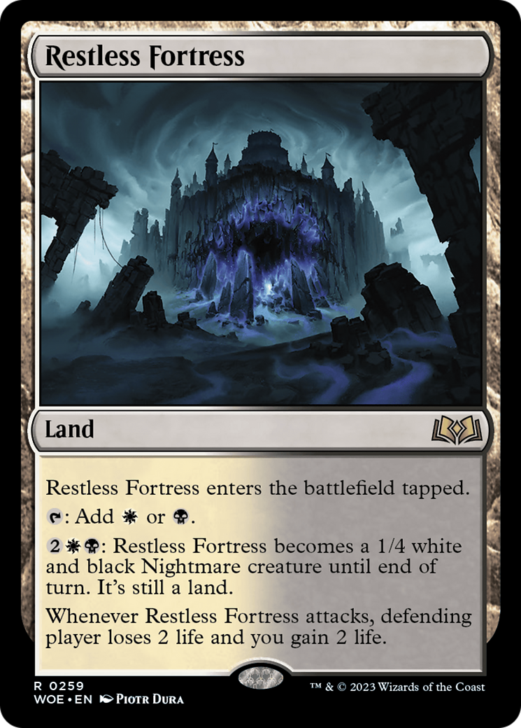 Restless Fortress [Wilds of Eldraine]-1