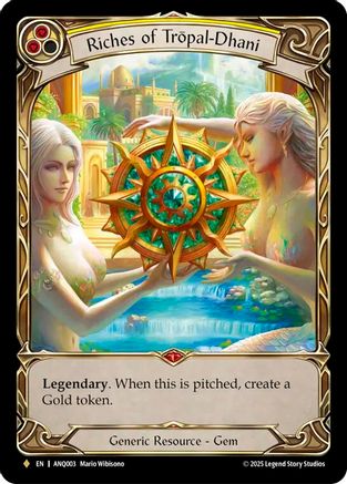 Riches of Tropal-Dhani (ANQ003) - Compendium of Rathe - Antiquity Pack-1