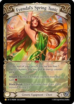 Fyendal's Spring Tunic [ANQ006] (Compendium of Rathe - Antiquity Pack)  Rainbow Foil-1