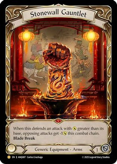Stonewall Gauntlet (ANQ007) - Compendium of Rathe - Antiquity Pack Rainbow Foil-1