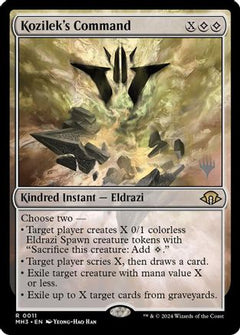 Kozilek's Command (PPECL-011) - Promo Pack: Lorwyn Eclipsed Foil-1