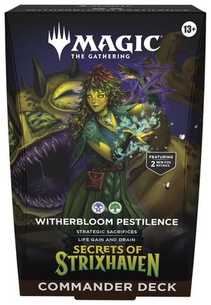 Secrets of Strixhaven Commander Deck - Witherbloom Pestilence-1