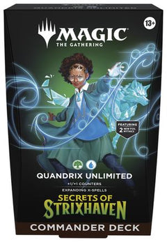 Secrets of Strixhaven Commander Deck - Quandrix Unlimited-1
