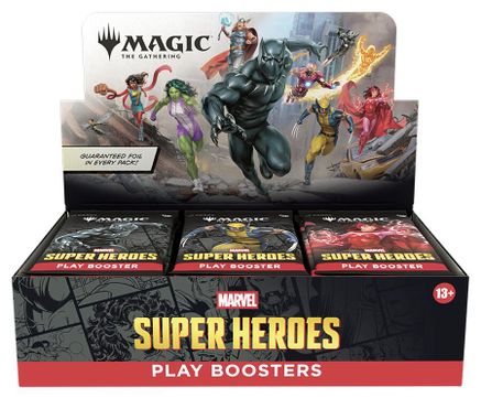 Marvel Super Heroes - Play Booster Display-1