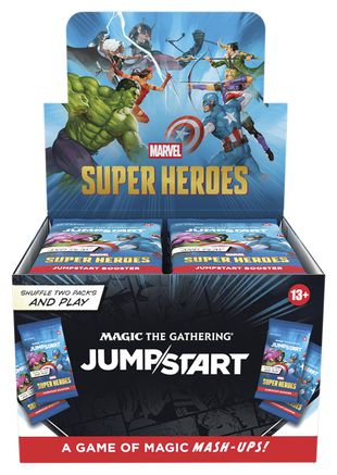 Marvel Super Heroes - Jumpstart Booster Display-1