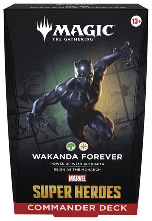 Marvel Super Heroes Commander Deck - Wakanda Forever-1