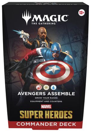 Marvel Super Heroes Commander Deck - Avengers Assemble-1