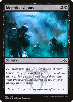 Mephitic Vapors [Guilds of Ravnica]-1