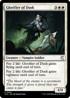 Glorifier of Dusk [Ravnica: Clue Edition]-1