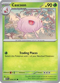Cascoon 014  - Reverse Holofoil ME Ascended Heroes - Common-1