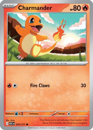 Charmander 020  ME Ascended Heroes - Common-1