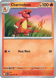 Charmeleon 021  - Reverse Holofoil ME Ascended Heroes - Uncommon-1