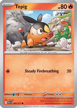 Tepig 029  ME Ascended Heroes - Common-1