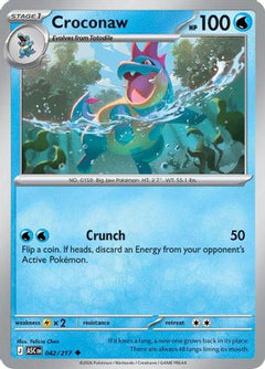 Croconaw 042  ME Ascended Heroes - Uncommon-1