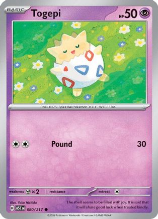 Togepi 080  ME Ascended Heroes - Common-1