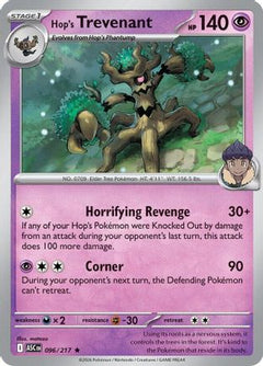 Hop's Trevenant 096/217  - Reverse Holofoil ME Ascended Heroes - Rare-1