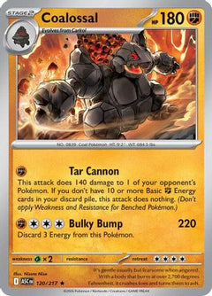 Coalossal 120  - Reverse Holofoil ME Ascended Heroes - Rare-1