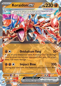 Koraidon ex 121  - Holofoil ME Ascended Heroes - Double Rare-1
