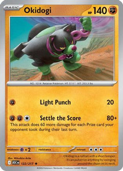 Okidogi 122  - Reverse Holofoil ME Ascended Heroes - Rare-1