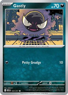 Gastly 123  - Reverse Holofoil ME Ascended Heroes - Common-1